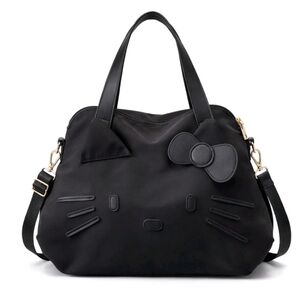 Sanrio Hello Kitty Black Bow Shoulder Bag Purse